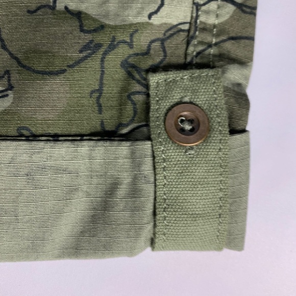 Carhartt Original Fit El Paso Shorts Green Camo - Picture 10 of 11